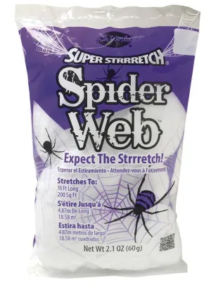 Super Stretch Halloween Spiderweb Decoration