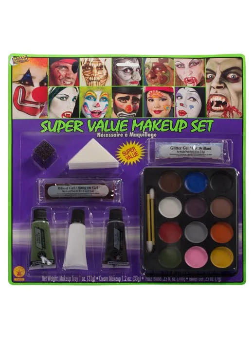 Super Value Costume Makeup Set