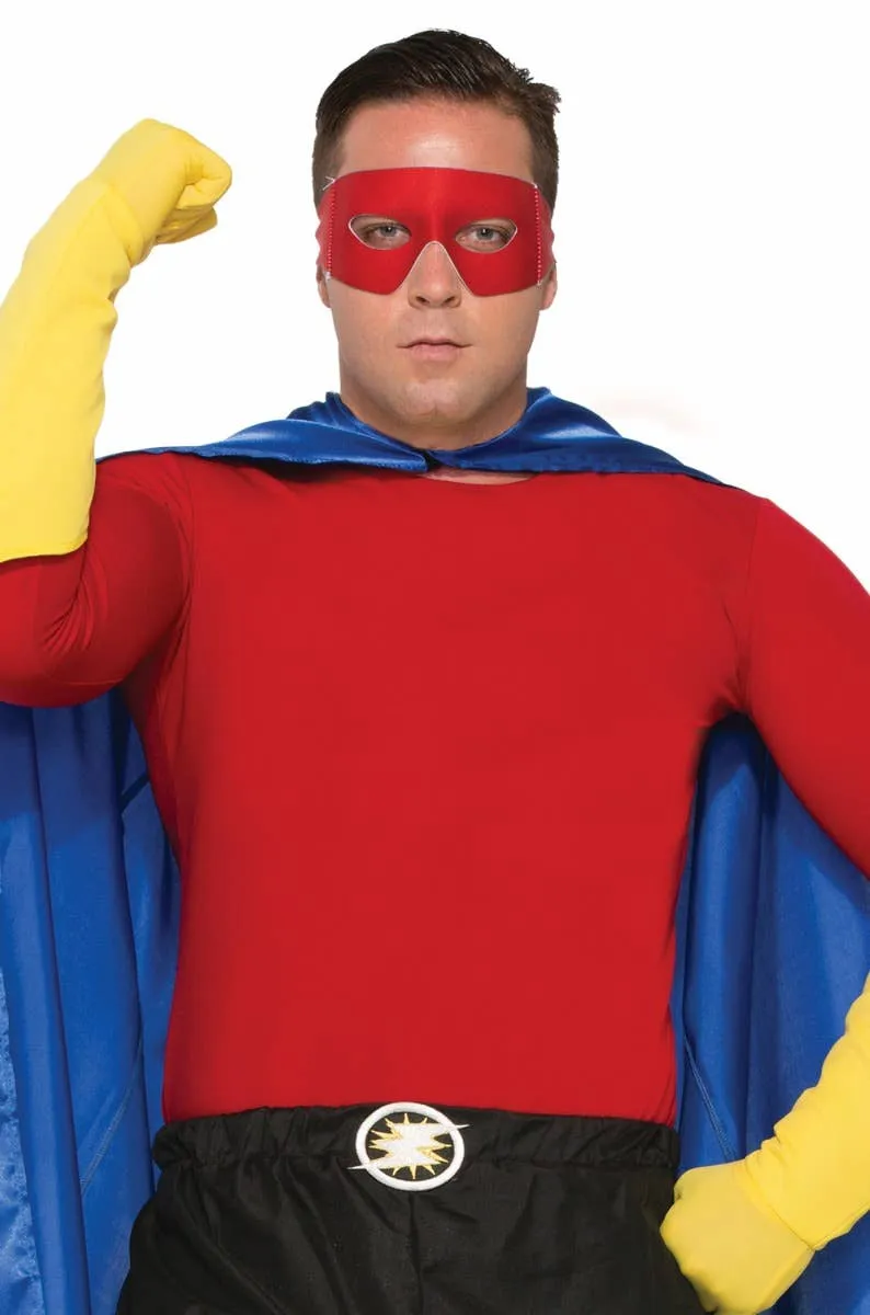 Superhero Red Rouge Unisex Adults Costume Shirt