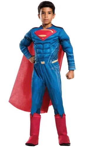 Superman Boys Deluxe Dawn of Justice Muscle Chest Costume