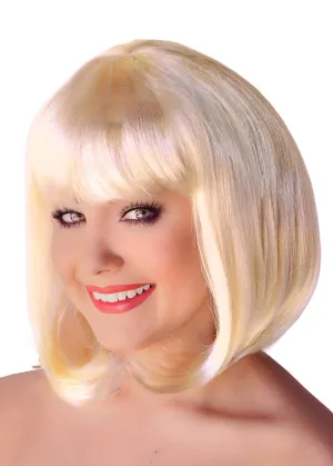 Supermodel Blonde Bob Costume Wig