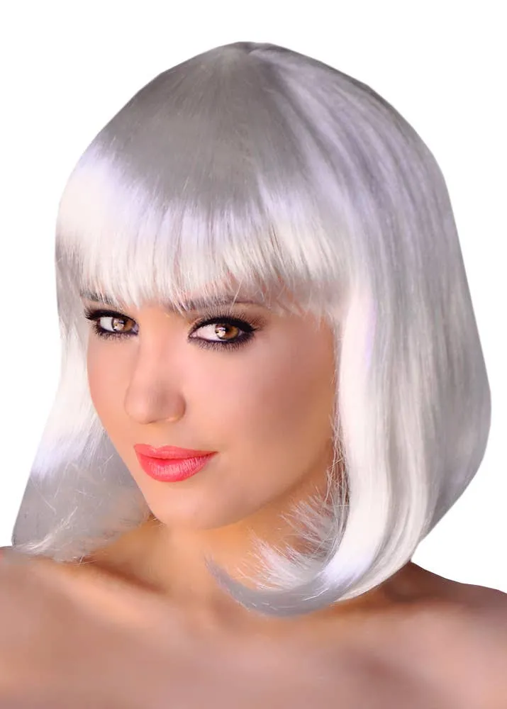 Supermodel Bob Wig in White