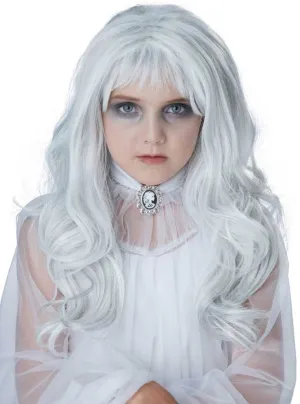 Supernatural Ghost Girls White Halloween Wig