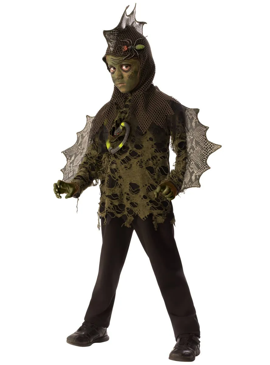Swamp Monster Boys Halloween Dress Up Costume