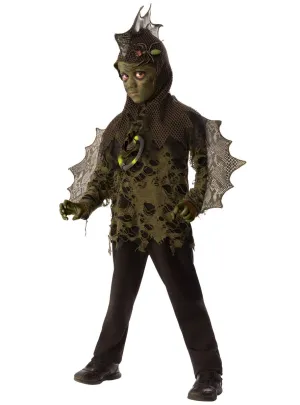 Swamp Monster Boys Halloween Dress Up Costume