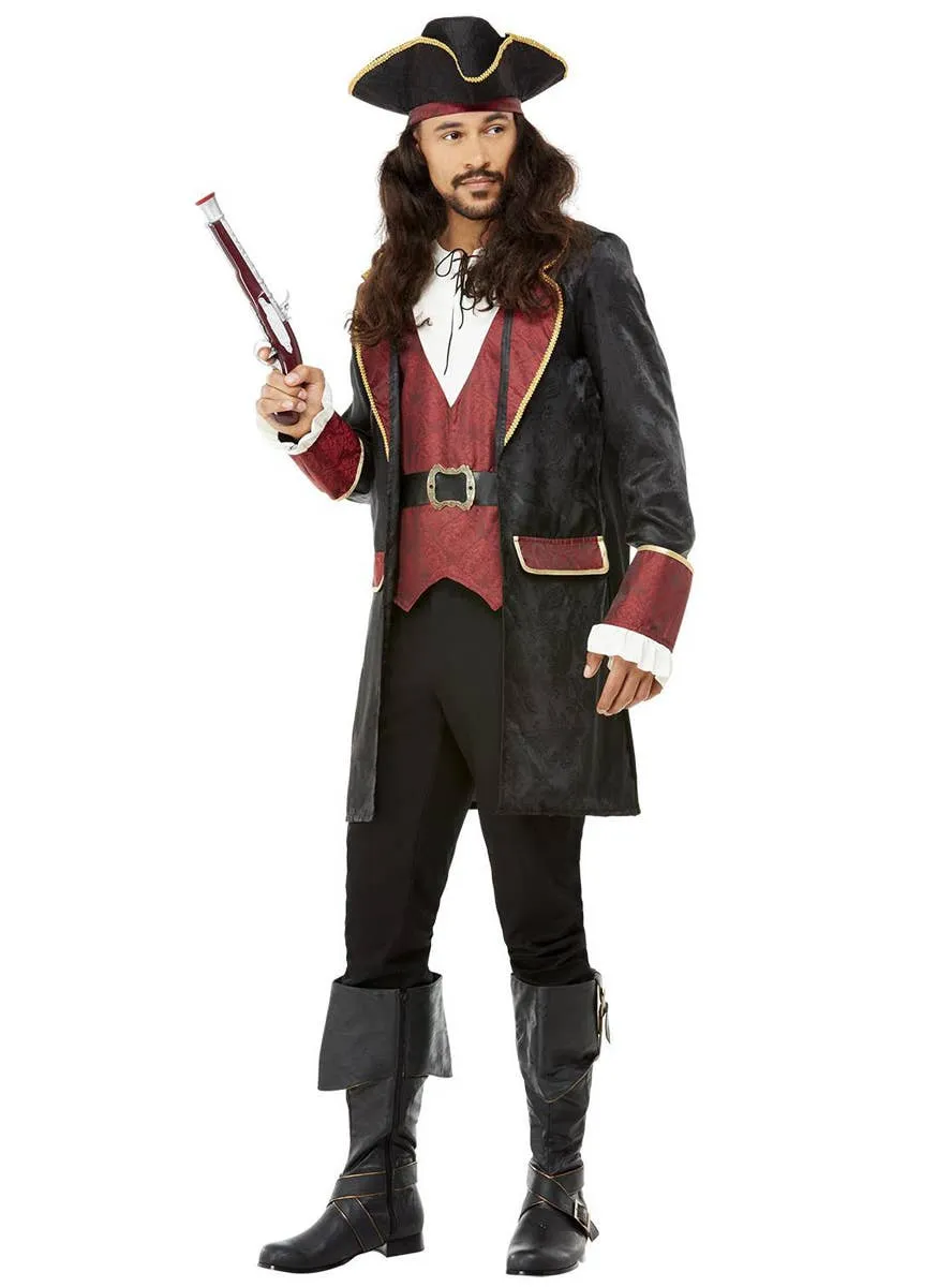 Swashbuckler Pirate Deluxe Mens Costume