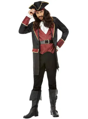 Swashbuckler Pirate Deluxe Mens Costume