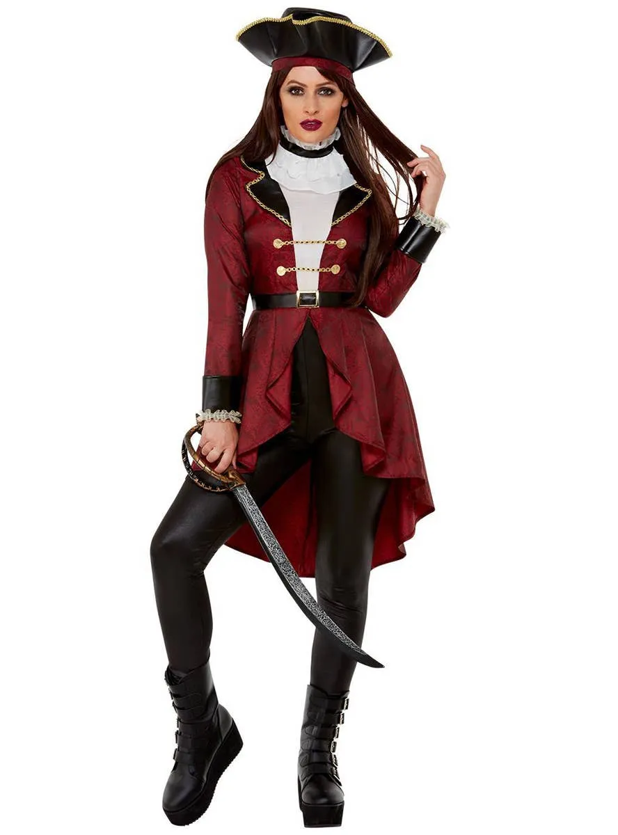 Swashbuckler Pirate Womens Deluxe Costume