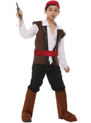 Swashbuckling Boys First Mate Pirate Costume