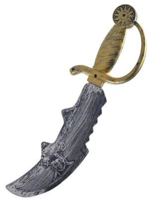 Swashbuckling Pirate Antique Look Costume Sword