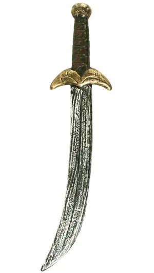 Swashbuckling Silver and Gold Pirate Sword