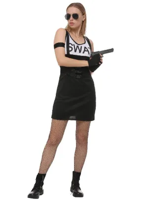 SWAT Officer Sexy Womens Police Costume