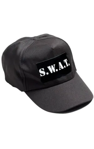 SWAT Special Police Costume Hat