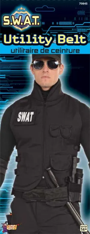 SWAT Utility Belt Costume Accessory