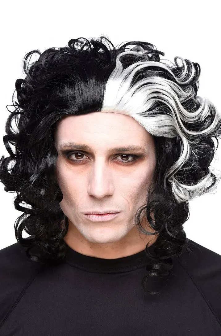 Sweeney Todd Inspired Mens Halloween Costume Wig