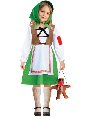 Sweet Gretel Girls Fairytale Book Week Costume