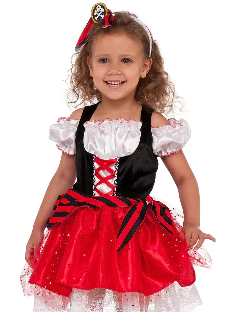 Sweet Pirate Girls Dress Up Costume