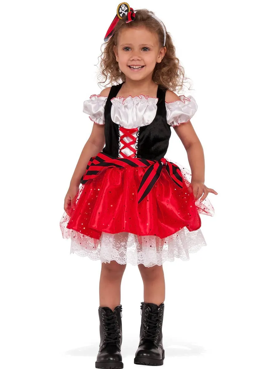 Sweet Pirate Girls Dress Up Costume