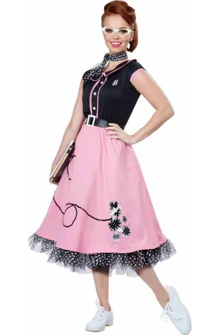 Swinging Sweetheart Womens Retro 50s Costume