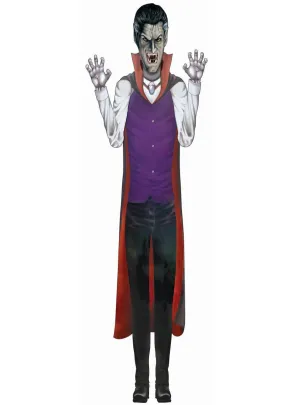 Tall and Thin 152cm Vampire Cut Out Halloween Decoration