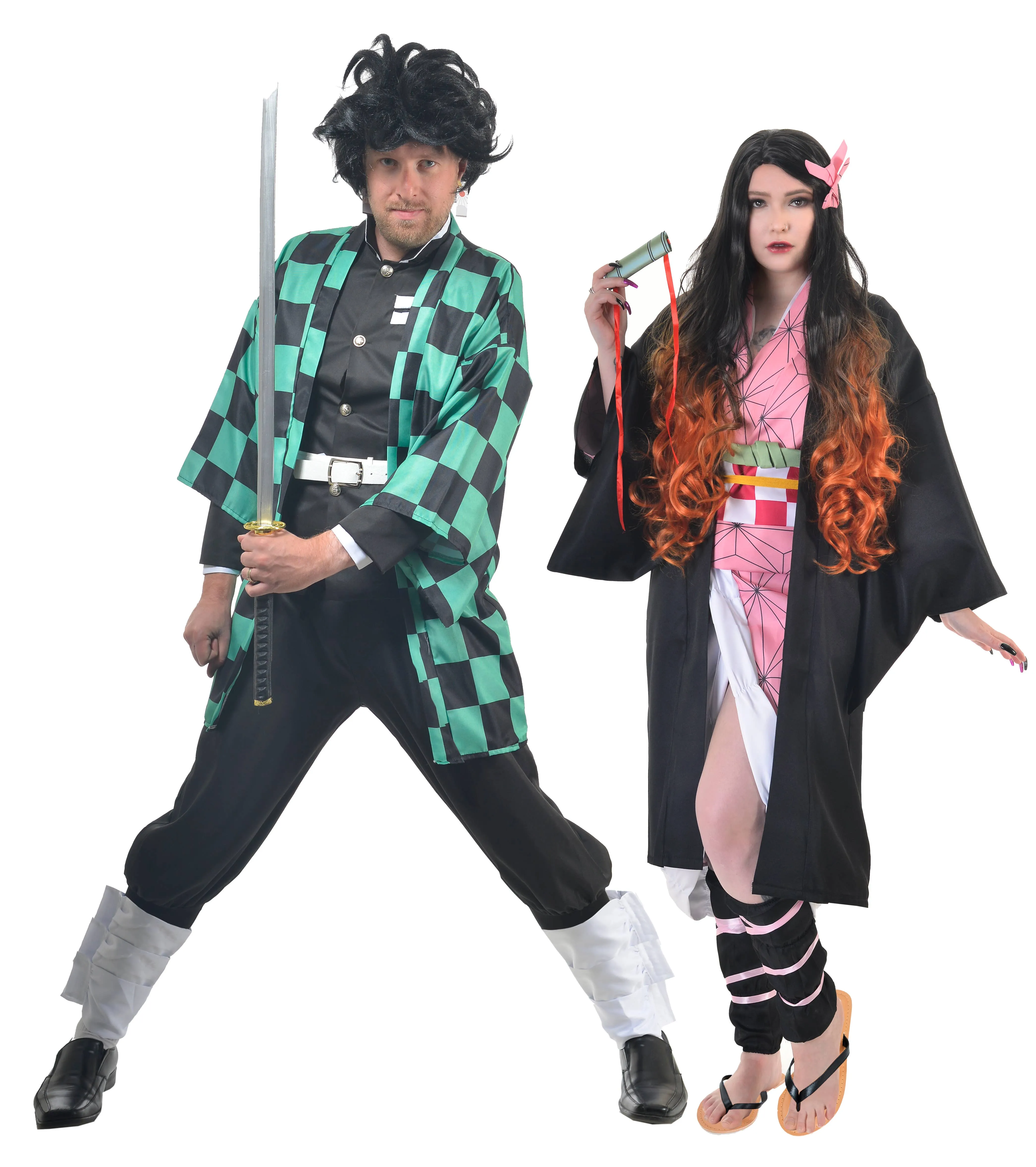 Tanjiro Kamado Mens Demon Slayer Cosplay