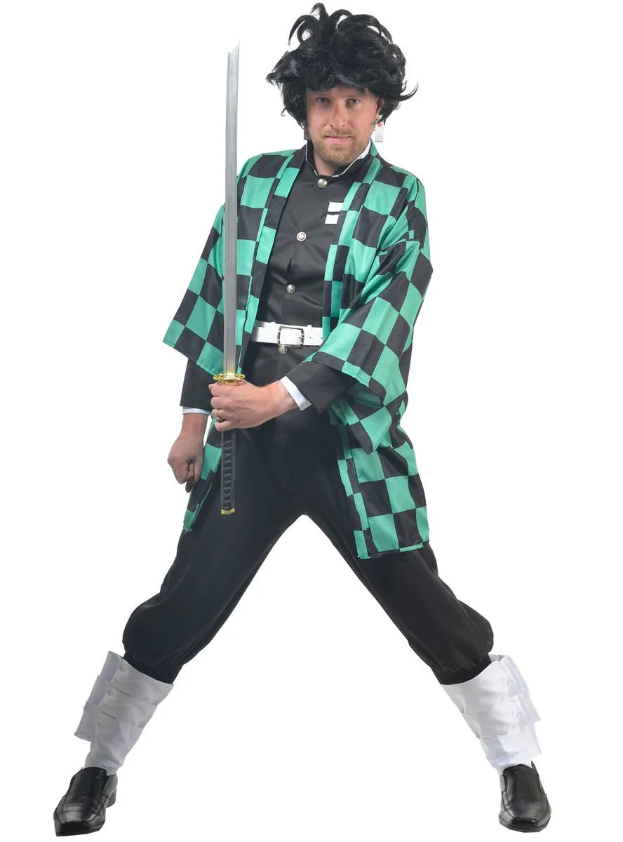 Tanjiro Kamado Mens Demon Slayer Cosplay