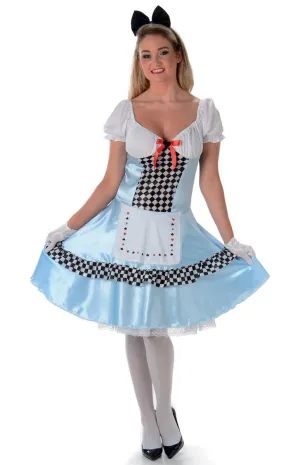 Tea Party Womens Alice In Wonderland Costume