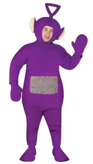 Teletubbies Adults Tinky Winky Fancy Dress Costume
