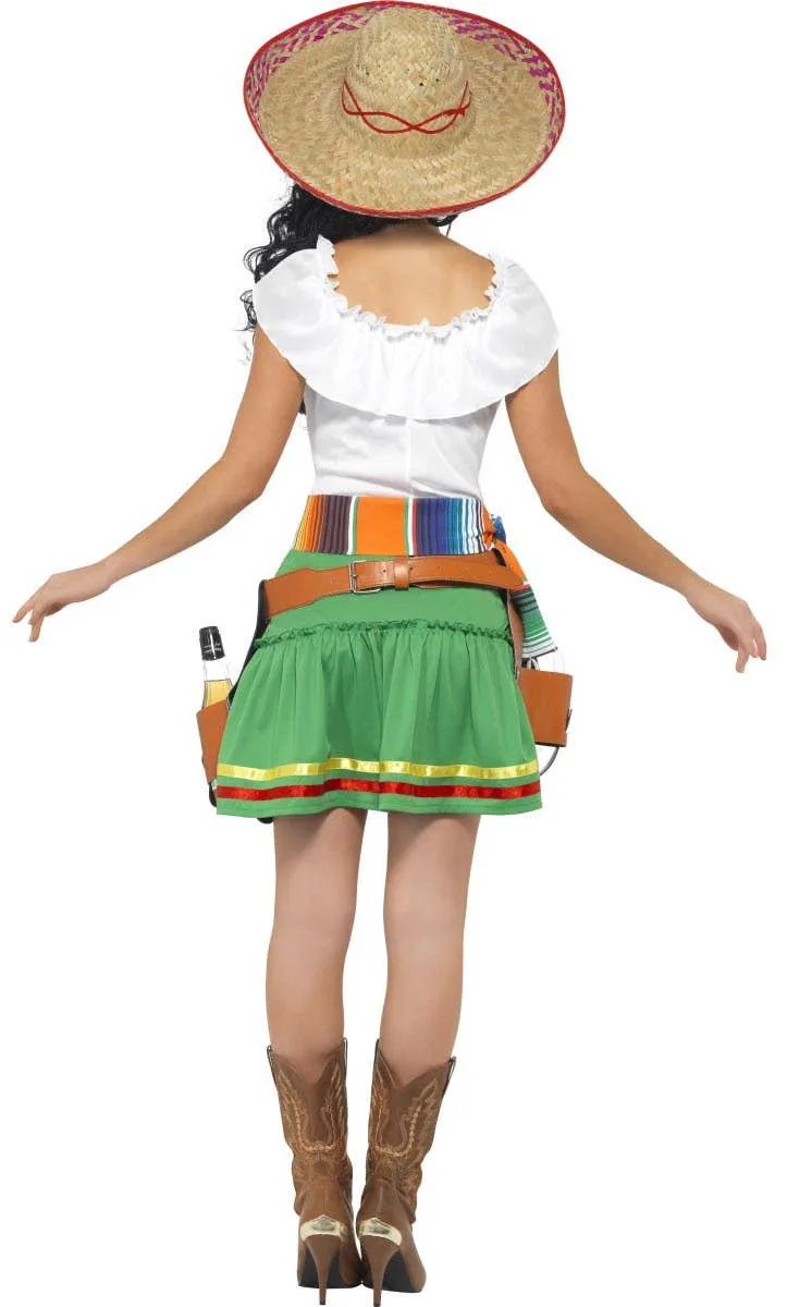 Tequila Shooter Womens Mexican Costume