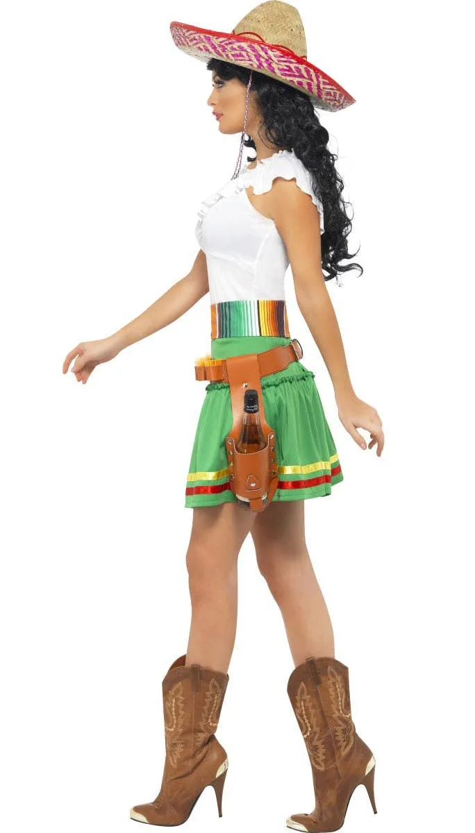Tequila Shooter Womens Mexican Costume