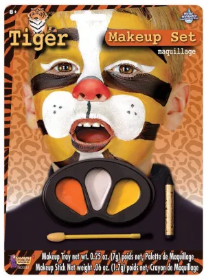Terrorsome Tiger Face Paint Makeup Set