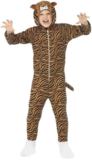 Terrorsome Tiger Kids Animal Onesie Book Week Costume
