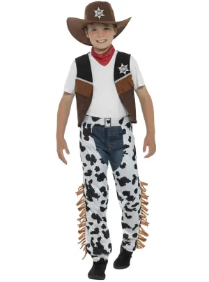 Texan Cowboy Boys Fancy Dress Costume