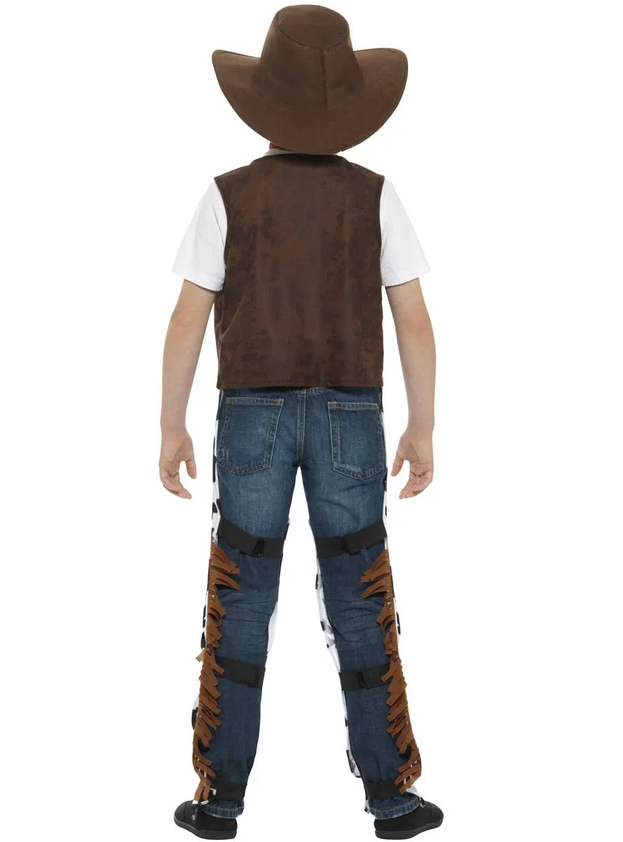 Texan Cowboy Boys Fancy Dress Costume