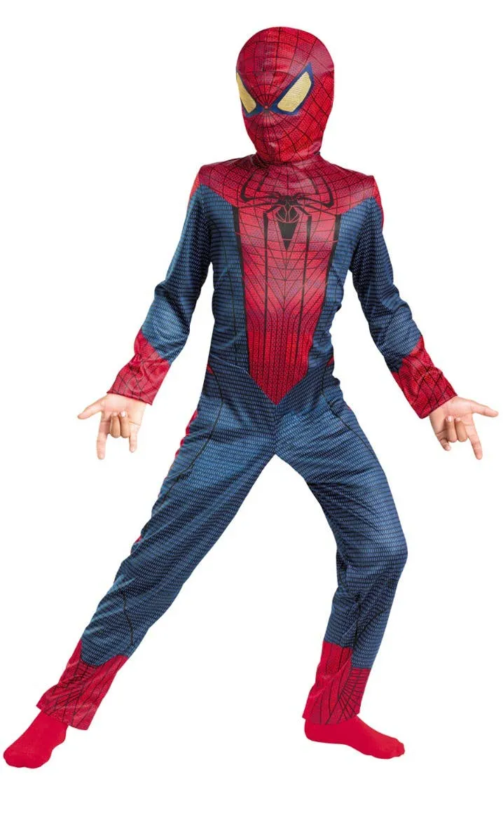 The Amazing Spiderman Boys Fancy Dress Costume