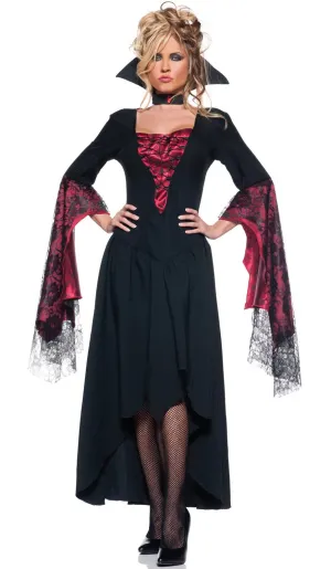 The Countess Women's Sultry Vampire Halloween Costume