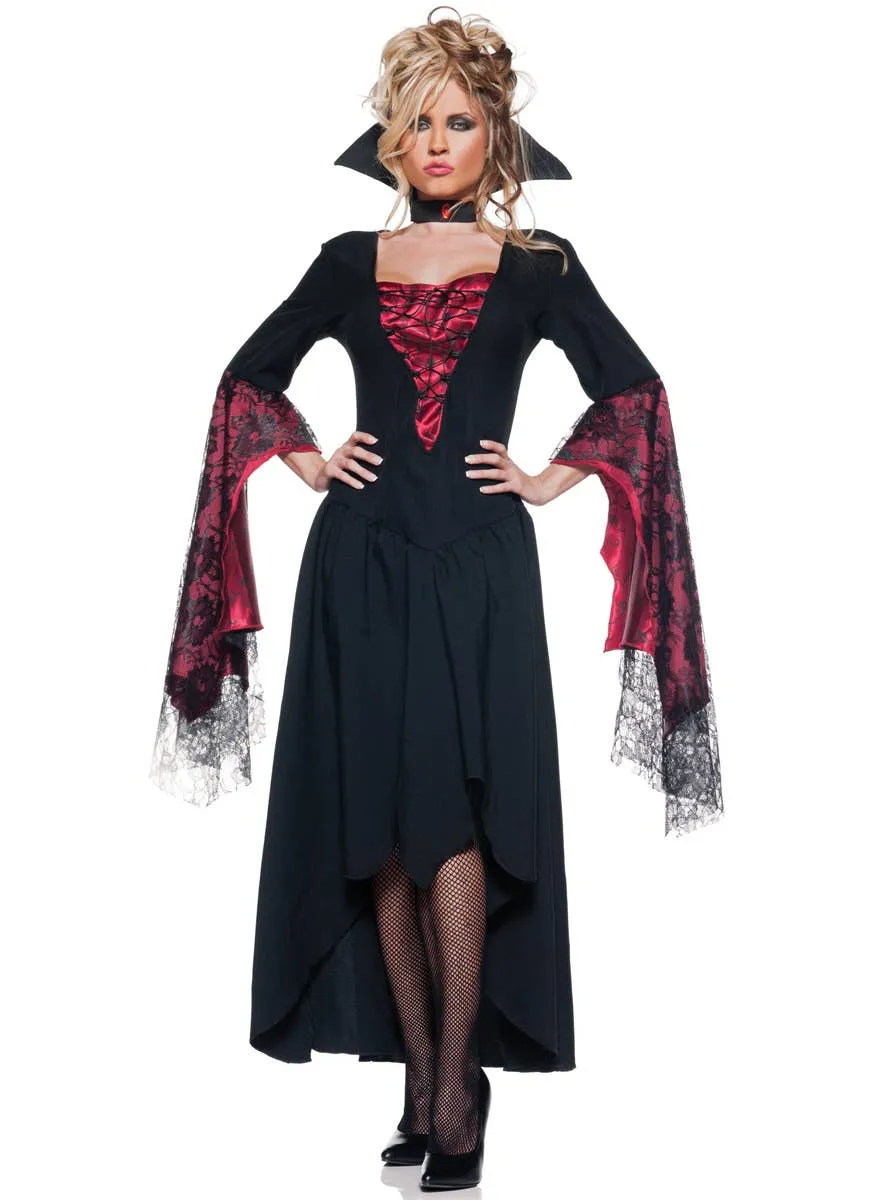 The Countess Women's Sultry Vampire Halloween Costume