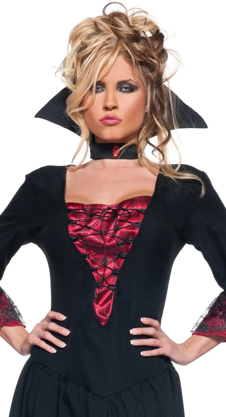 The Countess Women's Sultry Vampire Halloween Costume