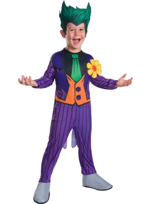 The Joker Classic Boys Fancy Dress Costume