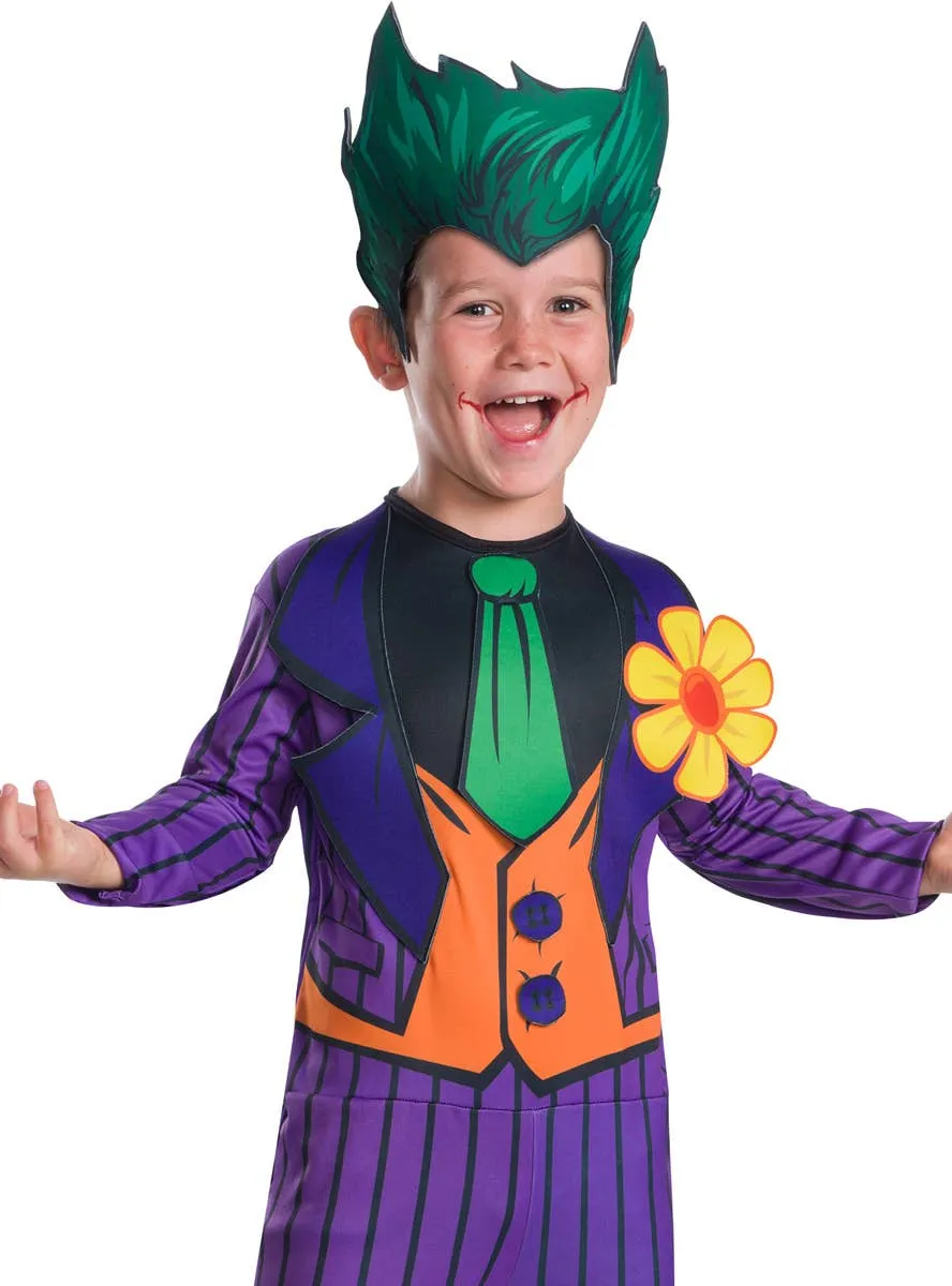 The Joker Classic Boys Fancy Dress Costume