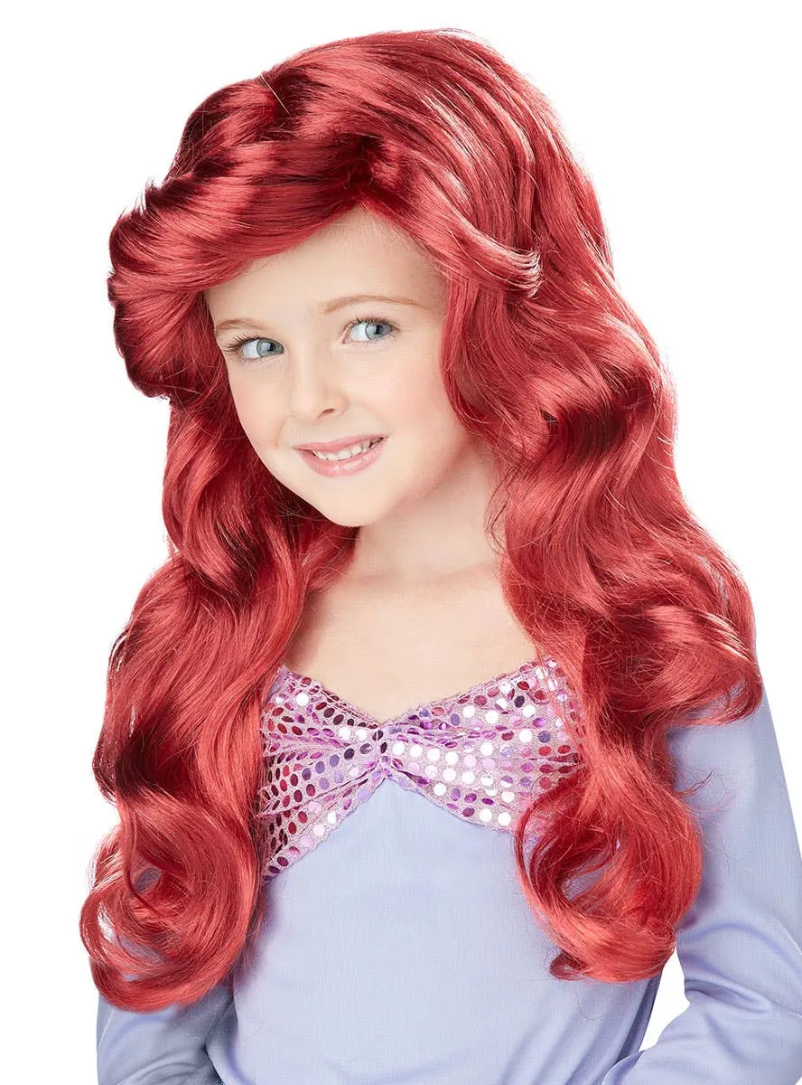 The Little Mermaid Ariel Costume Wig