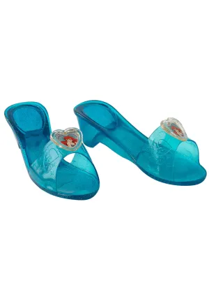 The Little Mermaid Ariel Girls Blue Costume Shoes