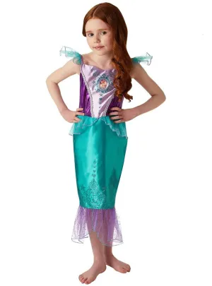 The Little Mermaid Ariel Girls Disney Princess Gem Costume