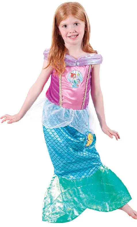 The Little Mermaid Girls Book Week Fancy Dress Costume