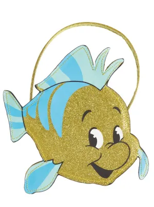 The Little Mermaid Glittery Gold Flounder Costume Bag