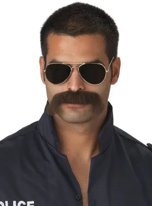 The Man Dark Brown Moustache