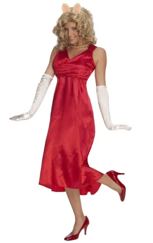 The Muppets Glamourous Miss Piggy Womens Costume