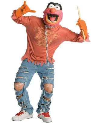 The Muppets Mens Animal Fancy Dress Costume