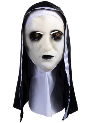 The Nun Over The Head Latex Halloween Costume Mask