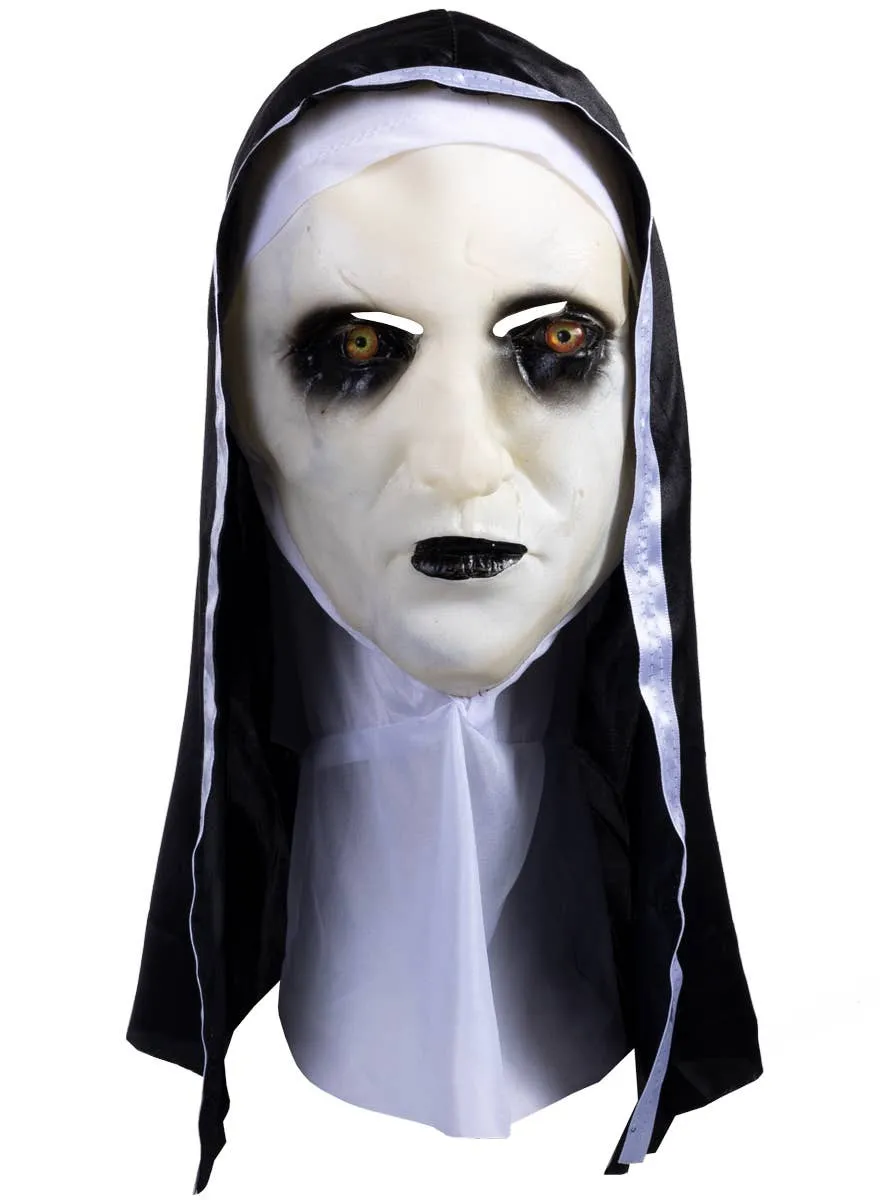 The Nun Over The Head Latex Halloween Costume Mask